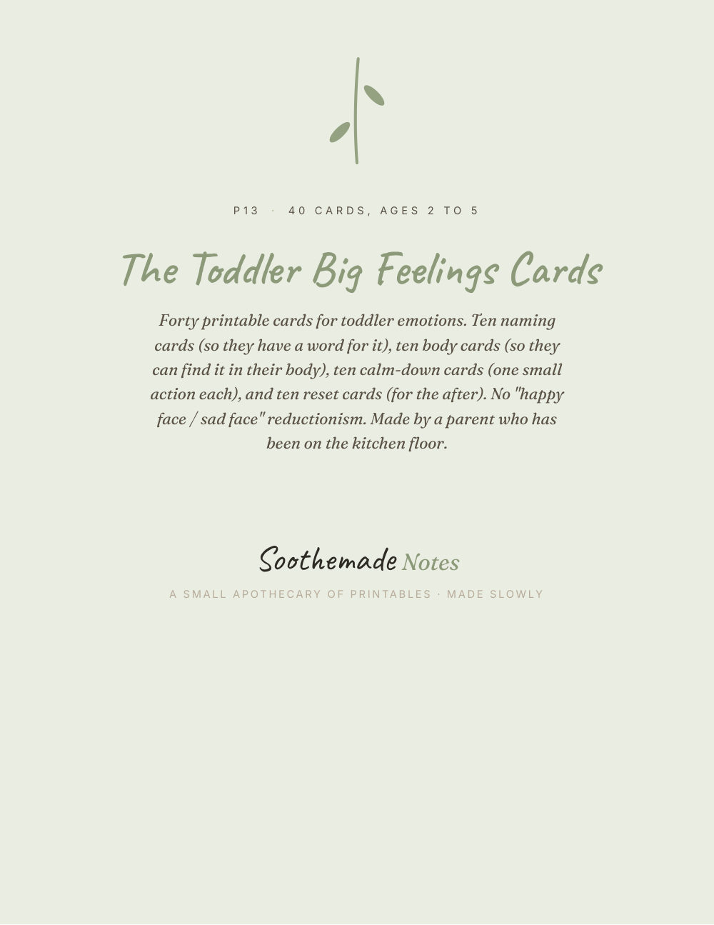 Cover page of Toddler Emotions Flash Cards: Feelings, Calm-Down and Repair Cards for Big Feelings, Ages 2 to 5