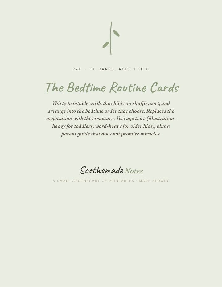 Page 1 of Toddler Bedtime Routine Cards, Printable Visual Schedule Kids Build Themselves: For the Long Hour