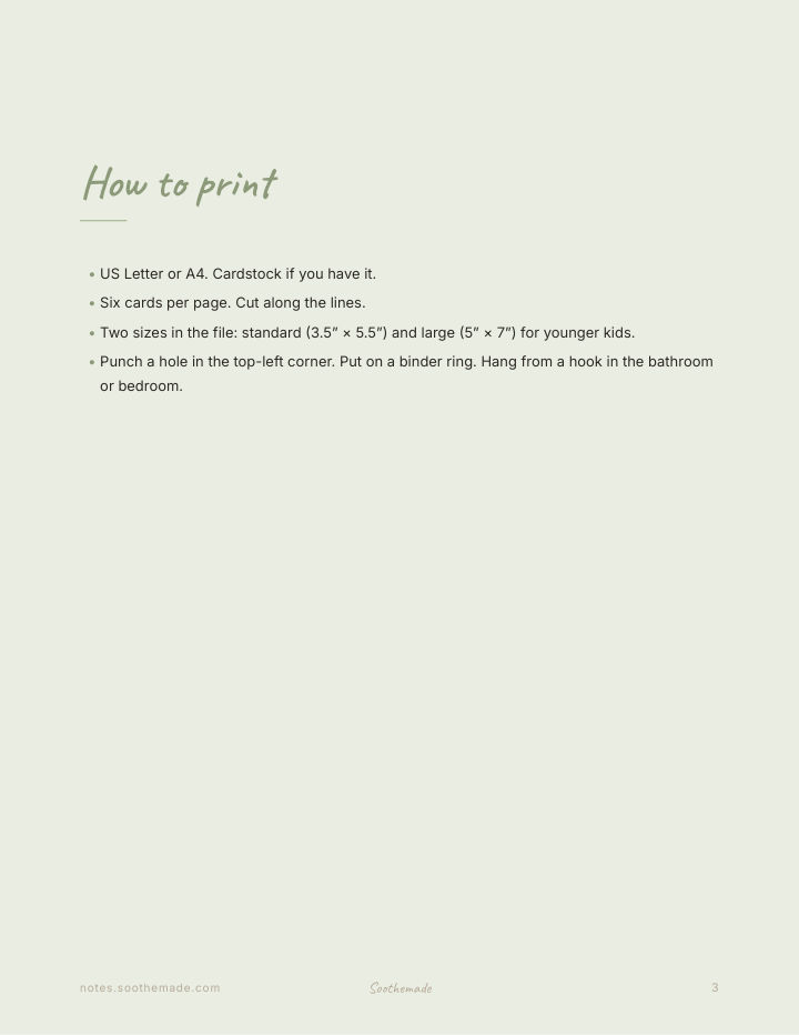 Page 3 of Toddler Bedtime Routine Cards, Printable Visual Schedule Kids Build Themselves: For the Long Hour