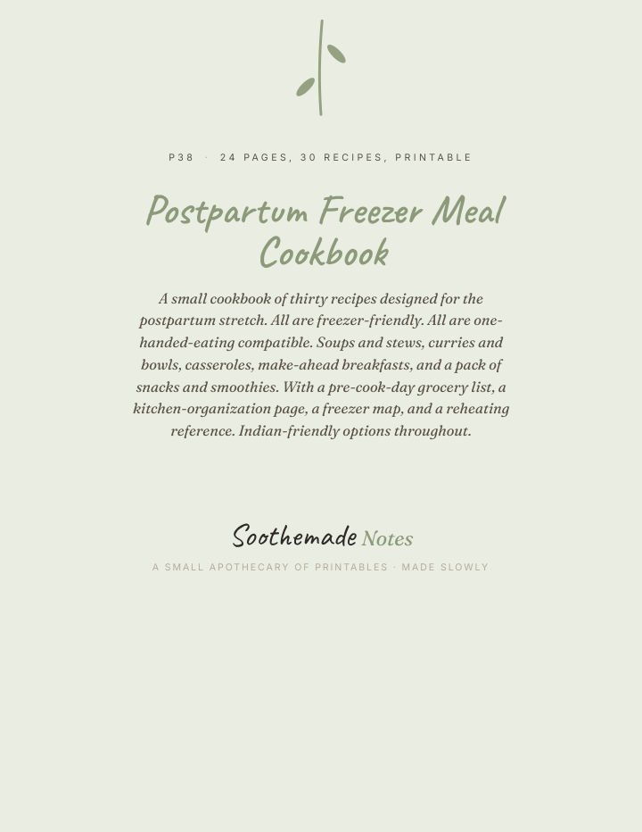 Page 1 of Postpartum Freezer Meals: 30 Make-Ahead Recipes You Can Eat With One Hand